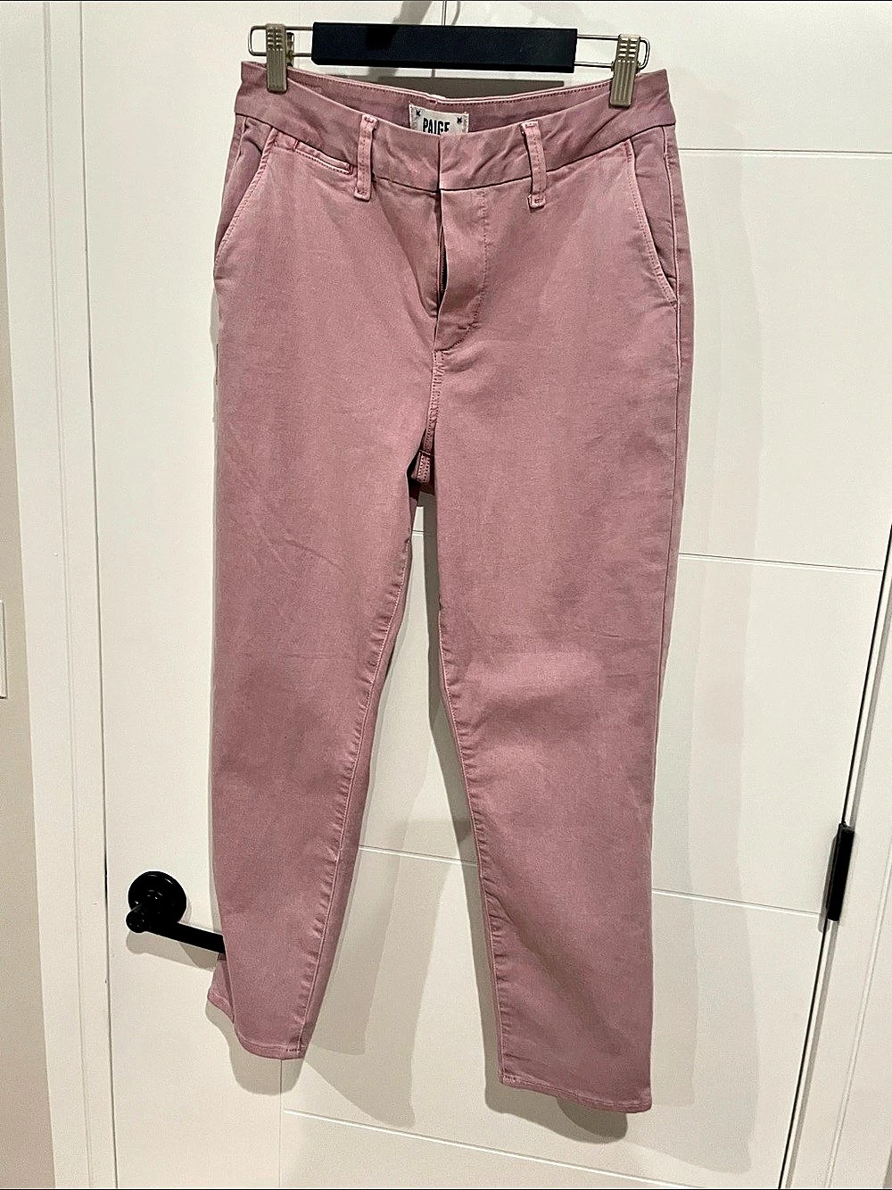 Paige Pink Skinny Pants Like New